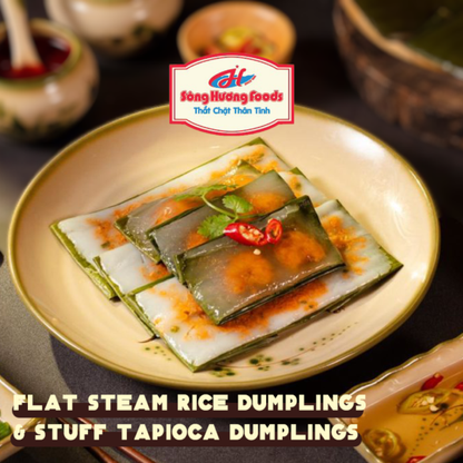 Bánh Bột Lọc Nhân Tôm Thịt – Fantastic Dumplings of Huế City(tặng 4ổ bánh mì chả cá út Chính )