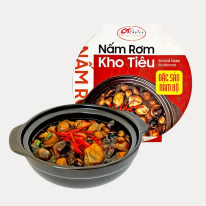 Nấm Rơm Kho Tiêu - 14.1oz (400g) /box